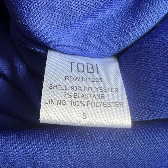 Tobi cobalt blue dress - Picture 8 of 9